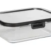 Wenko Glas Frischhaltedose Steel Black Outdoor Kitchen 1,5 l