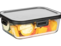 Wenko Glas Frischhaltedose Steel Black Outdoor Kitchen 1 l