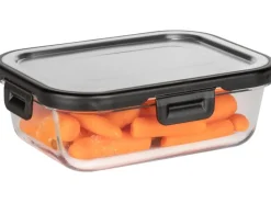 Wenko Glas Frischhaltedose Steel Black Outdoor Kitchen 0,6 l