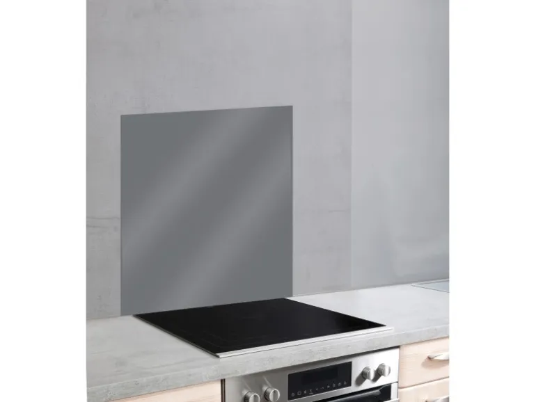 Wenko Glasrückwand Grau 60 cm x 70 cm