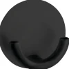 Wenko Küchen- und Wandhaken Rondo Edelstahl Ø 5,5 cm x 2,5 cm Schwarz