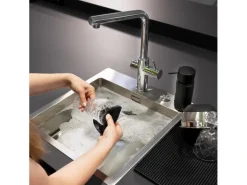 Wenko Silikon Spülschwamm  Soft  2 Stück Black Outdoor Kitchen Schwarz