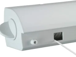Wenko Wand-Wäscheleinen Ausziehbar Weiß 7 cm x 47,5 cm x 7 cm