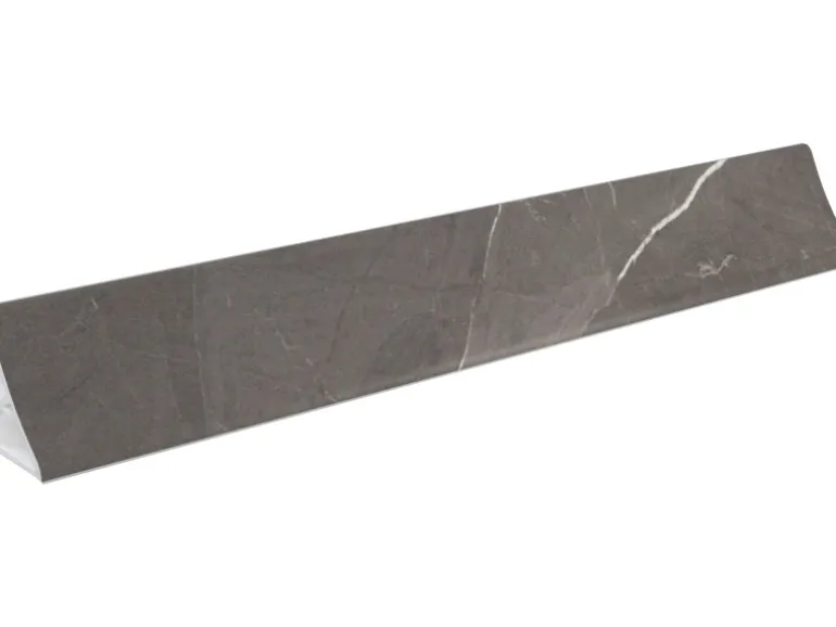 Westag Wandabschlussleiste Plus 59 cm x 2 cm Marmor Como (MA424 SI)