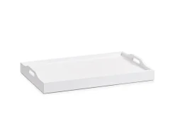 Zeller Betttablett MDF 27 cm x 35,5 cm x 56,5 cm Weiß