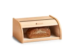 Zeller Rollbrotkasten Buche 18 cm x 28,2 cm x 39 cm Natur