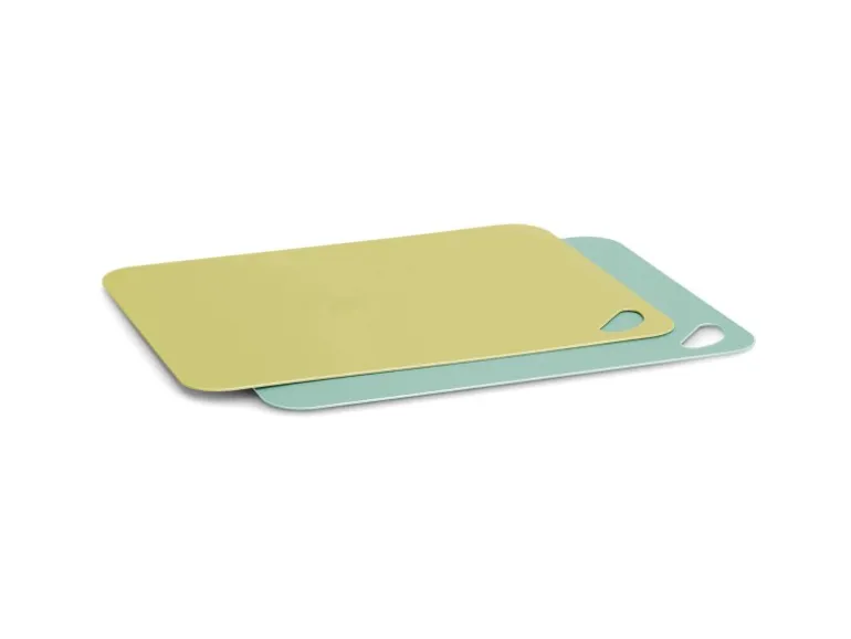 Zeller Schneidematten-Set Kunststoff 2-teilig 29 cm x 38 cm Limone/Mint