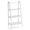 Zeller Standregal mit 4 Ablagen MDF 43 cm x 32 cm x 90 cm Weiß