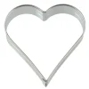Zenker Ausstecher Herz 6,3 cm x 6,5 cm Silber