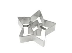 Zenker Ausstecher Linzer Stern 68 mm x 65 mm