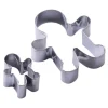 Zenker Ausstecher-Set Lebkuchenmann Silber 2-teilig