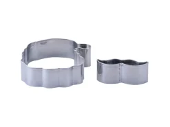 Zenker Ausstecher-Set Santa Silber 2-teilig