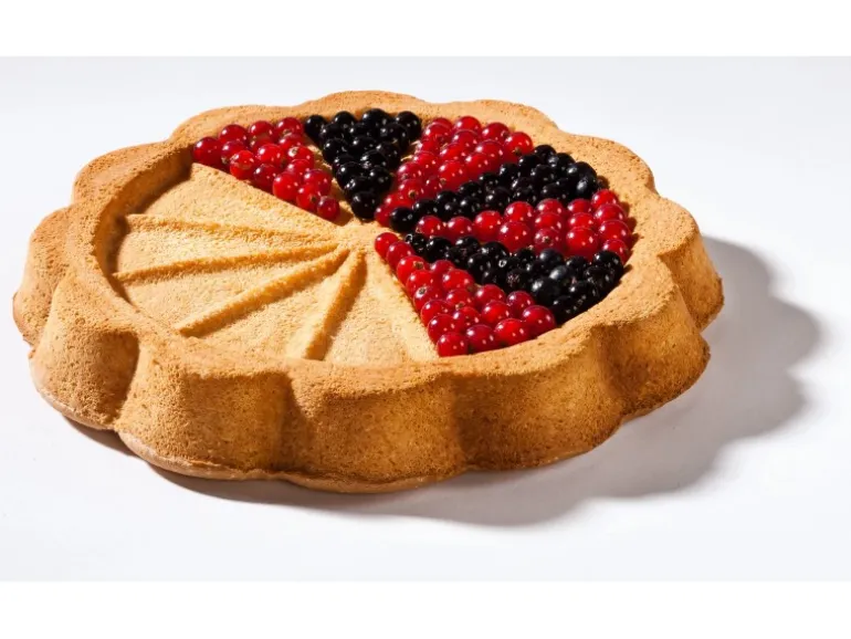 Zenker Obst-Tortenform Ø 28 cm mit Stückeinteilung Antihaftbeschichtet
