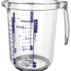 Zenker Patisserie Profi-Messbecher Ø 12 cm 1 l Fassungsvermögen Transparent